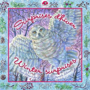 Couverture du livre « Surprises d hiver winter surprises » de Cote Jd Zekina D aux éditions Editions De L'isatis