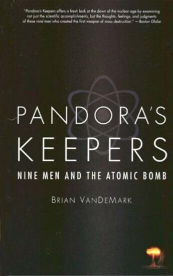 Couverture du livre « Pandora's Keepers » de Van Demark Brian aux éditions Little Brown And Company
