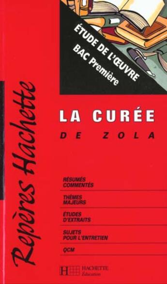 Couverture du livre « Reperes Hachette T.52 » de Émile Zola aux éditions Hachette Education
