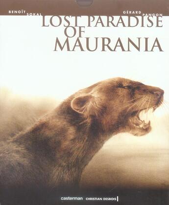 Couverture du livre « Lost paradise of maurania » de Pangon/Sokal aux éditions Casterman