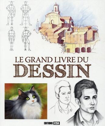 Couverture du livre « Le grand livre du dessin » de  aux éditions Editions Esi
