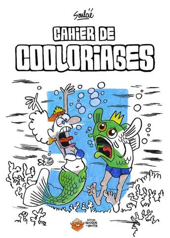 Couverture du livre « Cahier de cooloriages t.3 » de Thibault Soulcie aux éditions Rouquemoute
