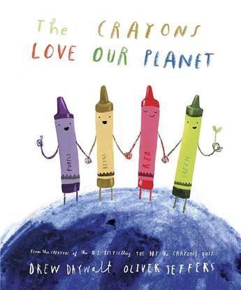 Couverture du livre « The crayons love our planet » de Drew Daywalt aux éditions Penguin Us