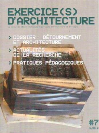 Couverture du livre « Exercices d'architecture 7 » de  aux éditions Archibooks