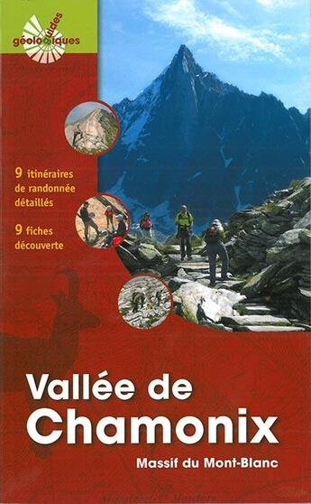Couverture du livre « Vallée de Chamonix , massif du Mont Blanc » de  aux éditions Brgm