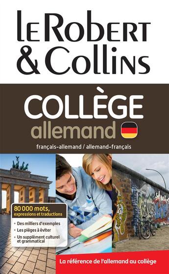 Couverture du livre « Le Robert & Collins ; collège allemand » de  aux éditions Le Robert