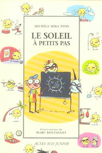 Couverture du livre « Soleil a petits pas (le) » de Michele Mira Pons aux éditions Actes Sud