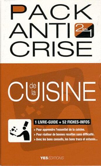 Couverture du livre « Pack anti-crise de la cuisine » de  aux éditions Yes