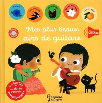 Couverture du livre « Mes plus beaux airs de guitare » de Marie Paruit aux éditions Larousse