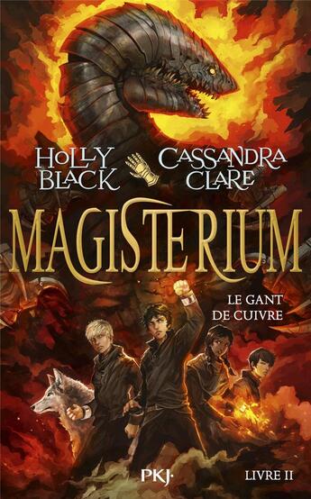 Couverture du livre « Magisterium Tome 2 : le gant de cuivre » de Cassandra Clare et Holly Black aux éditions Pocket Jeunesse