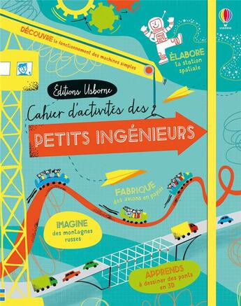 Couverture du livre « Cahier d'activités des petits ingénieurs » de Reynolds Eddie et Stobbart Darran et Petra Baan aux éditions Usborne