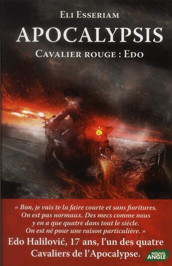 Couverture du livre « Apocalypsis T.2 ; cavalier rouge : Edo » de Eli Esseriam aux éditions Nouvel Angle