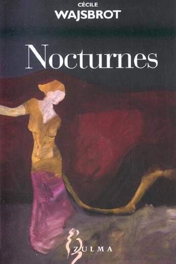 Couverture du livre « Nocturnes » de Cecile Wajsbrot aux éditions Zulma