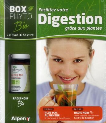 Couverture du livre « BOXPHYTO ; facilitez votre digestion grâce aux plantes » de Max Tetau et Daniel Scimeca aux éditions Alpen Nature