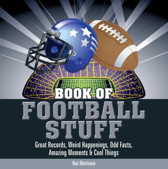 Couverture du livre « Book of Football Stuff » de Martirano Ron aux éditions Charlesbridge