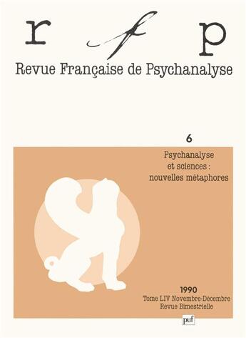 Couverture du livre « Revue Francaise De Psychanalyse N.54 » de Revue Francaise De Psychanalyse aux éditions Puf