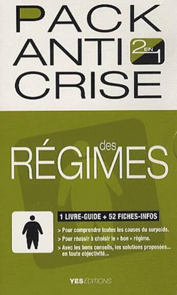 Couverture du livre « Pack anti-crise des régimes » de  aux éditions Yes