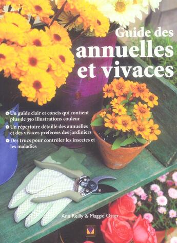 Couverture du livre « Guide des annuelles et vivaces » de Reily A. aux éditions Modus Vivendi
