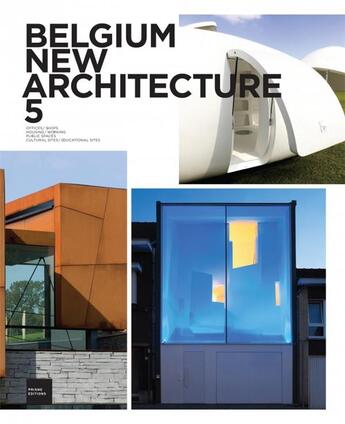 Couverture du livre « Belgium new architecture t.5 » de  aux éditions Prisme Editions