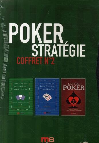 Couverture du livre « Coffret encyclopédie du poker stratégie » de Gordon-P+Frc-F aux éditions Micro Application