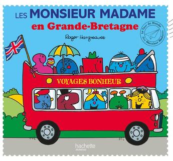 Couverture du livre « Les Monsieur Madame en Grande-Bretagne » de Roger Hargreaves aux éditions Hachette Jeunesse