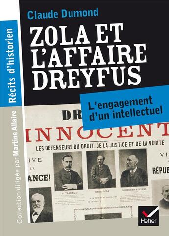 Couverture du livre « Zola et l'affaire Dreyfus » de Martine Allaire aux éditions Hatier