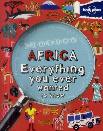 Couverture du livre « Africa » de Clive Gifford aux éditions Lonely Planet France