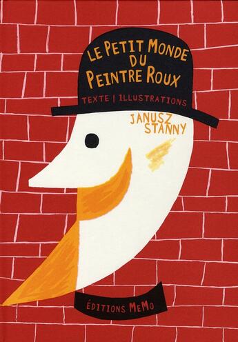 Couverture du livre « Le petit monde du peintre roux » de Janusz Stanny aux éditions Memo