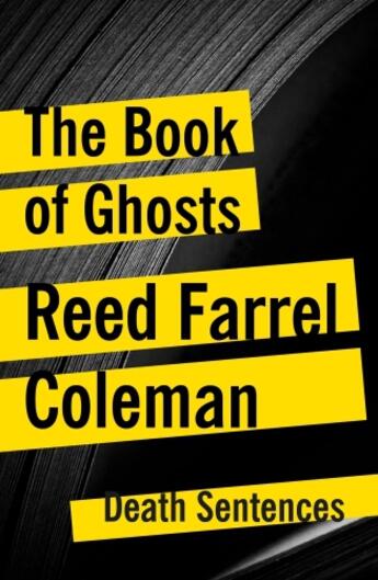 Couverture du livre « The Book of Ghosts » de Reed Farrel Coleman aux éditions Head Of Zeus