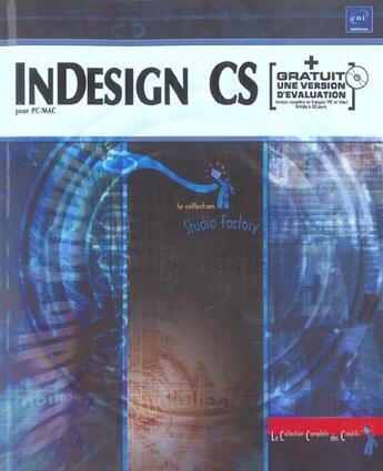 Couverture du livre « Indesign cs pour pc-mac » de Yannick Celmat aux éditions Eni