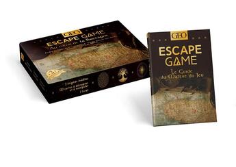 Couverture du livre « Escape game géo : au coeur de la Bretagne » de  aux éditions Geo