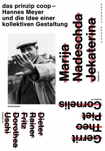 Couverture du livre « Hannes meyer das prinzip coop /allemand » de Meyer aux éditions Spector Books