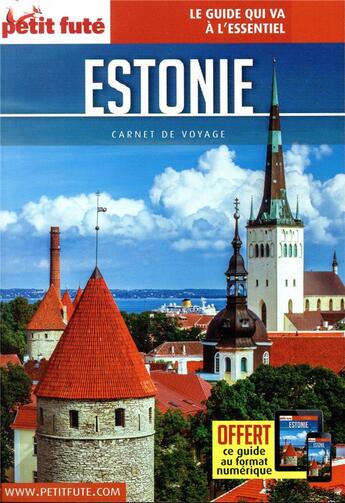 Couverture du livre « GUIDE PETIT FUTE ; CARNETS DE VOYAGE : Estonie (édition 2019) » de Collectif Petit Fute aux éditions Le Petit Fute