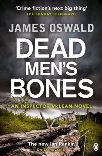 Couverture du livre « Dead men's bones » de James Oswald aux éditions Adult Pbs
