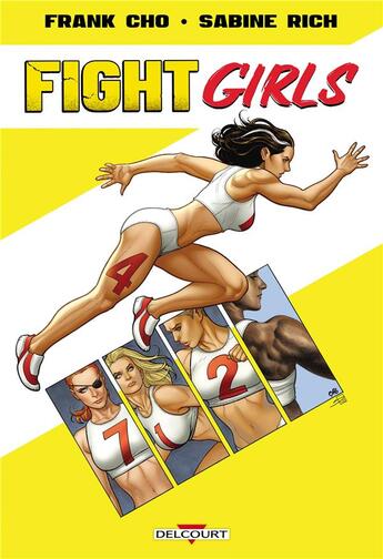 Couverture du livre « Fight girls » de Frank Cho aux éditions Delcourt