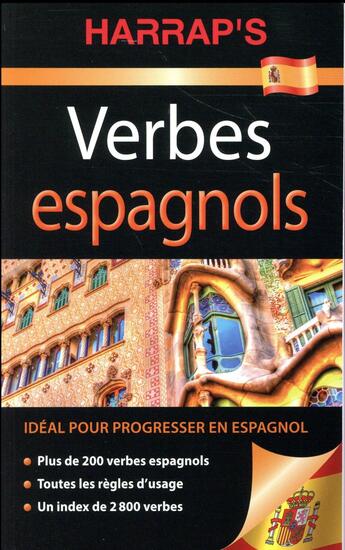Couverture du livre « Harrap's verbes espagnols » de  aux éditions Harrap's