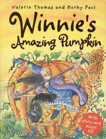 Couverture du livre « WINNIE'S AMAZING PUMPKIN - PAPERBACK WITH AUDIO CD » de Valerie Thomas aux éditions Oxford Up Elt
