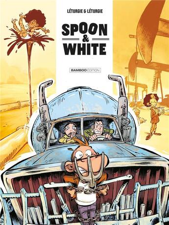Couverture du livre « Spoon & White Tome 9 : road'n'trip » de Jean Leturgie et Yann et Simon Leturgie aux éditions Bamboo