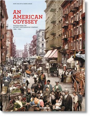 Couverture du livre « American odyssey » de Marc Walter aux éditions Taschen