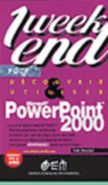 Couverture du livre « Powerpoint 2000 (1w-e) » de Herschel aux éditions Eyrolles