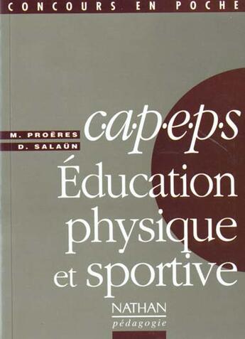 Couverture du livre « Capeps » de Salaun et Froeres aux éditions Nathan