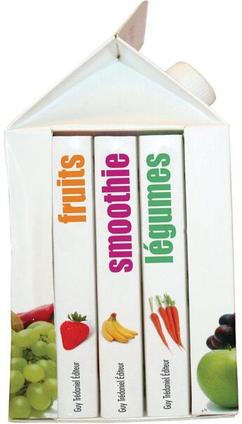 Couverture du livre « 100 % pur jus ; fruits, smoothies, légumes ; coffret » de  aux éditions Contre-dires