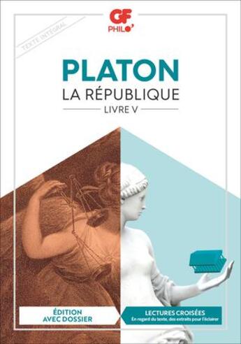 Couverture du livre « La République ; livre v » de Platon aux éditions Flammarion