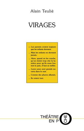 Couverture du livre « Virages » de Alain Teulie aux éditions Editions Du Laquet