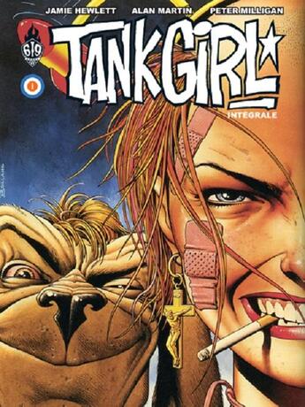 Couverture du livre « Tank Girl : Intégrale Tomes 1 à 4 » de Peter Milligan et Alan Martin et Jamie Hewlett aux éditions Ankama