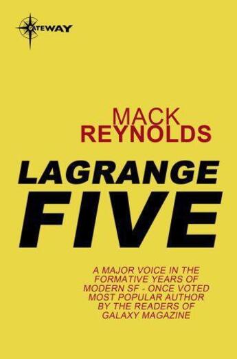 Couverture du livre « Lagrange Five » de Mack Reynolds aux éditions Orion Digital