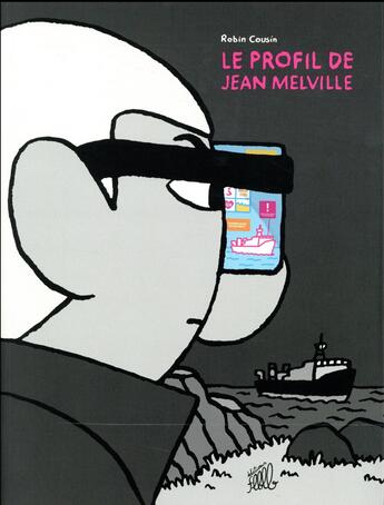 Couverture du livre « Le profil de Jean Melville » de Robin Cousin aux éditions Editions Flblb