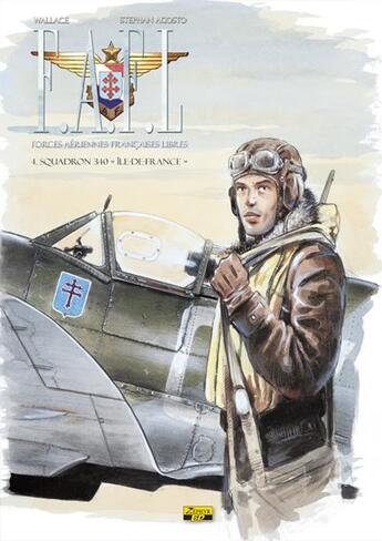 Couverture du livre « F.A.F.L. ; Forces Aériennes Françaises Libres t.4 : squadron 340 