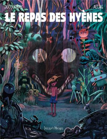 Couverture du livre « Le repas des hyènes » de Aurelien Ducoudray et Melanie Allag aux éditions Delcourt