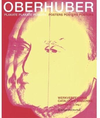 Couverture du livre « Oberhuber posters » de Stephan Ettl. Ed. aux éditions Springer Vienne